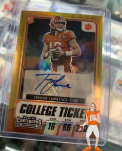 panini trevor lawrence rookie