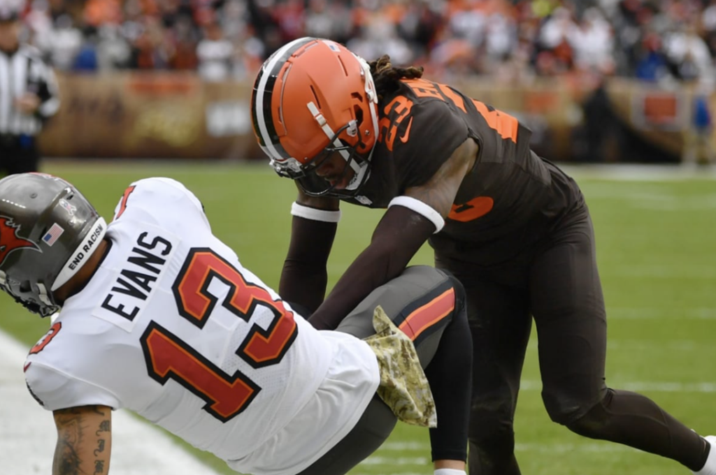 Browns CB Martin Emerson vs Mike Evans