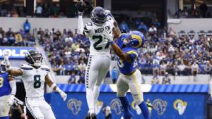 Seahawks DB Tariq Woolen vs LAR