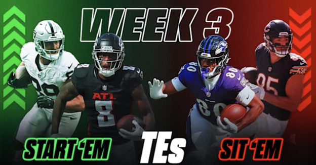 NFL Week 3 Start Em Sit Em Tight Ends