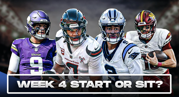 NFL Week 4 Start 'Em Sit 'Em Quarterbacks