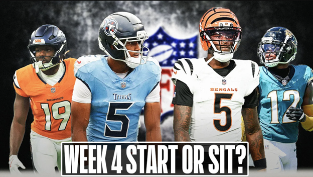 Week 4 Start Em Sit Em Wide Receivers