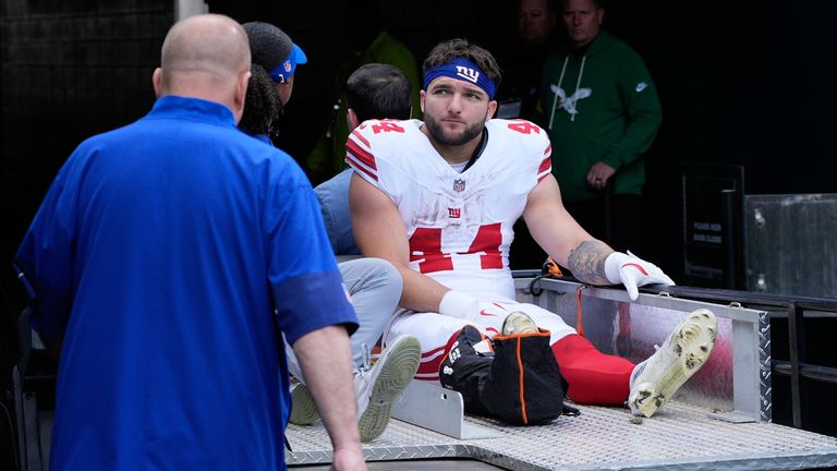 Cam Skattebo Week 8 Injury