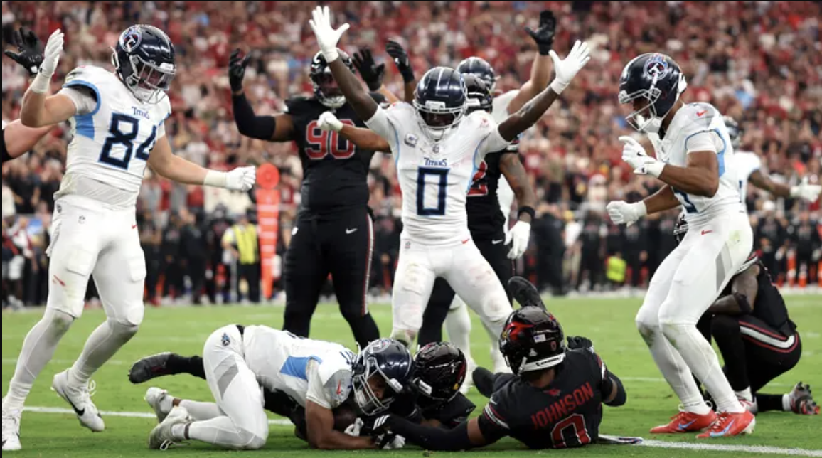 Titans upset the Cardinals in Week 5.
