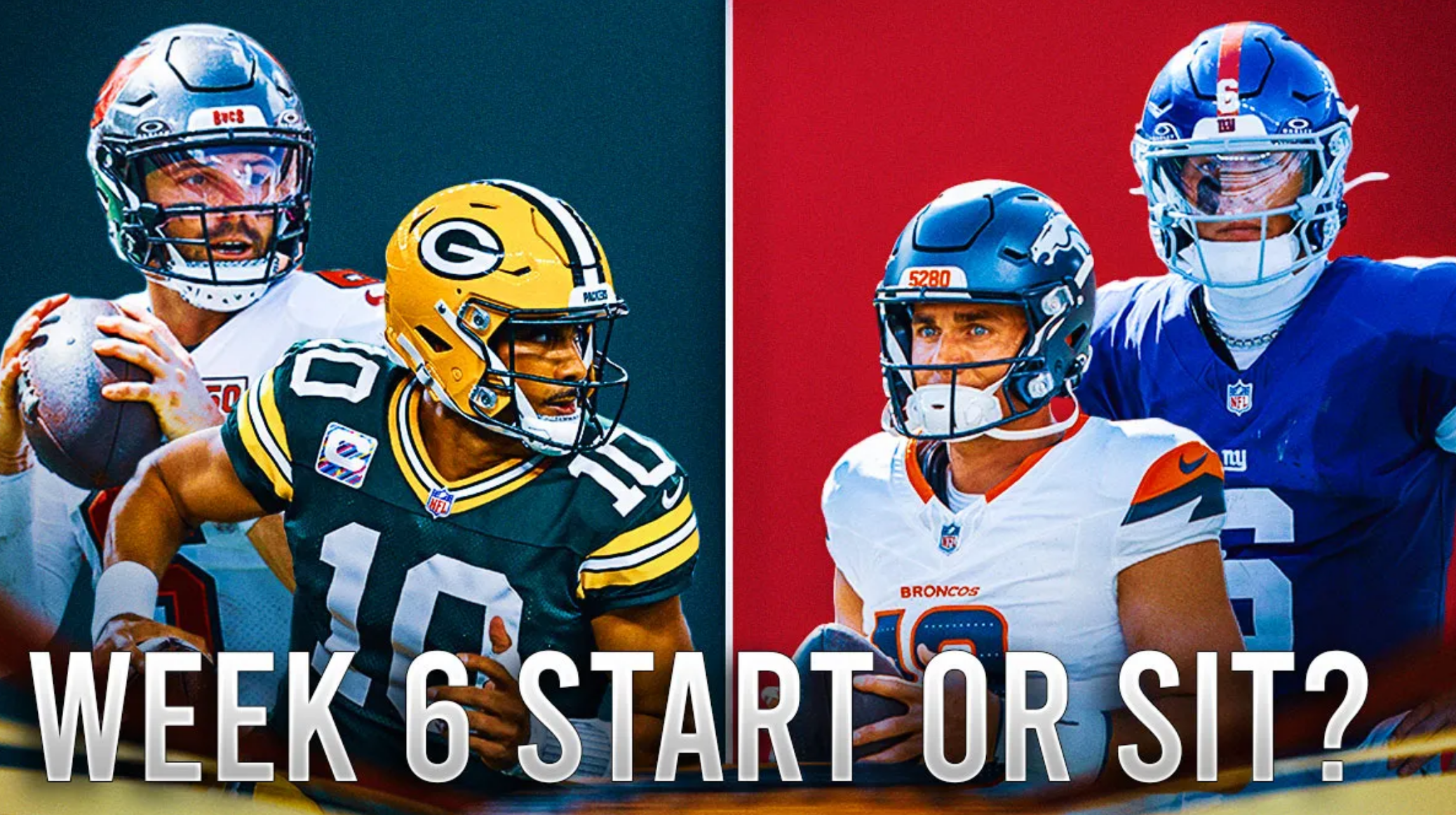 NFL Week 6 Start/Sit: QBs