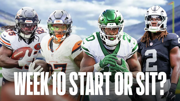 NFL Week 10 Start Sit: Running Backs