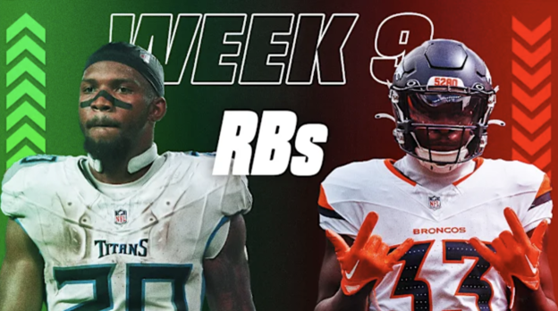 NFL Week 9 Start/Sit: Running Backs